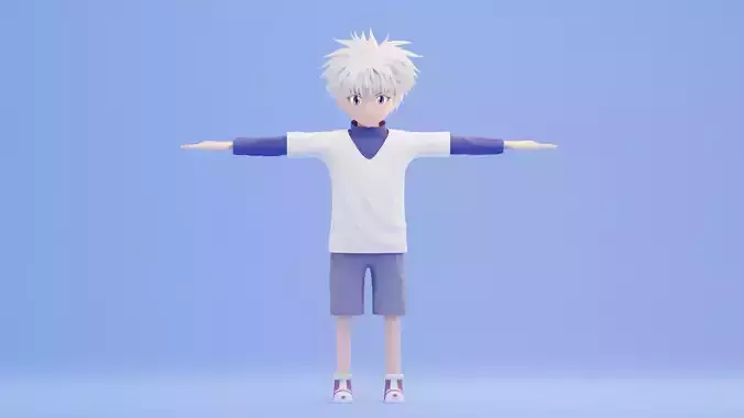 Killua Zoldyck  from Hunter X Hunter Concept