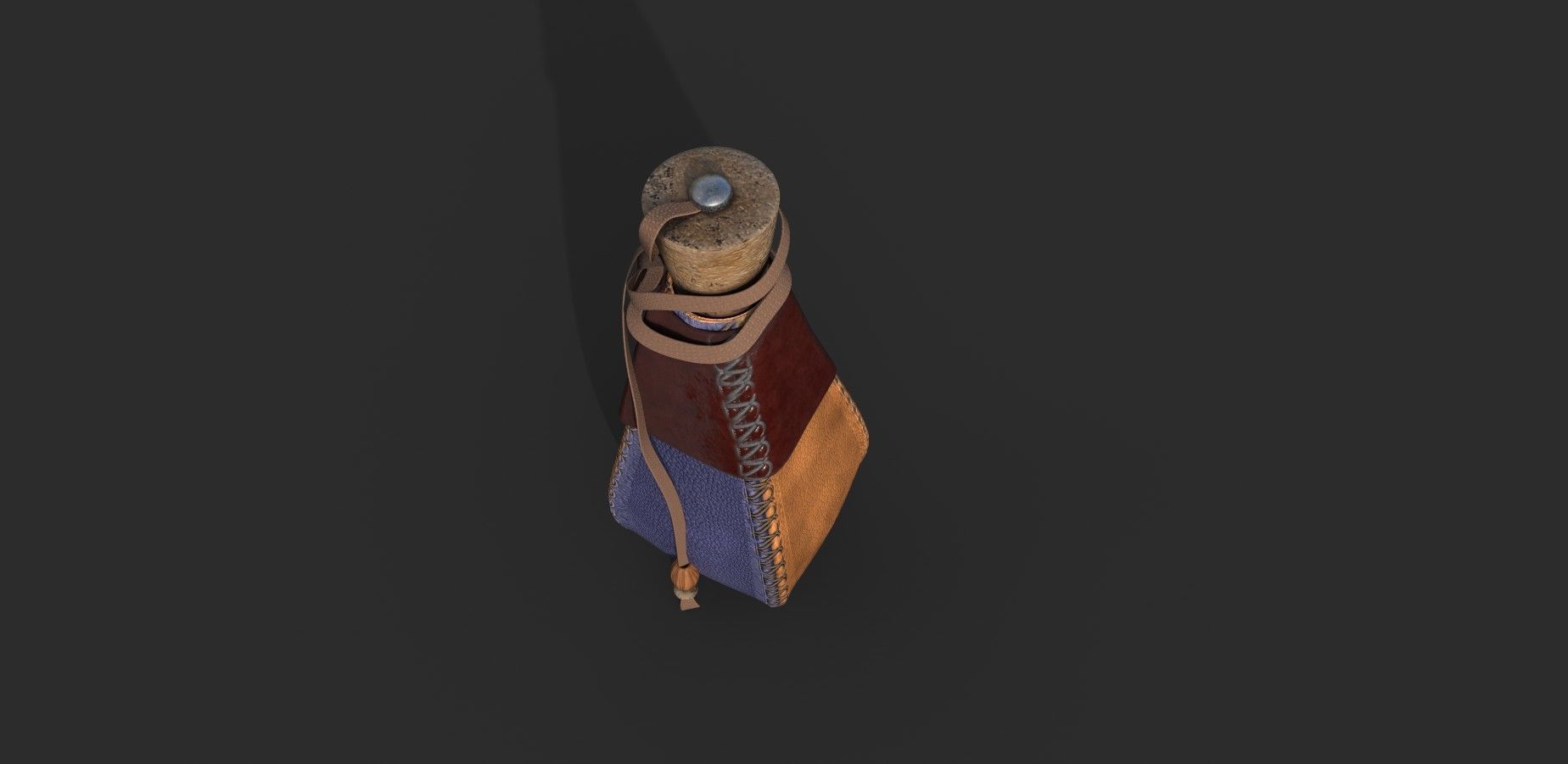 Mesh Stylized for water Low-poly 3D model_2