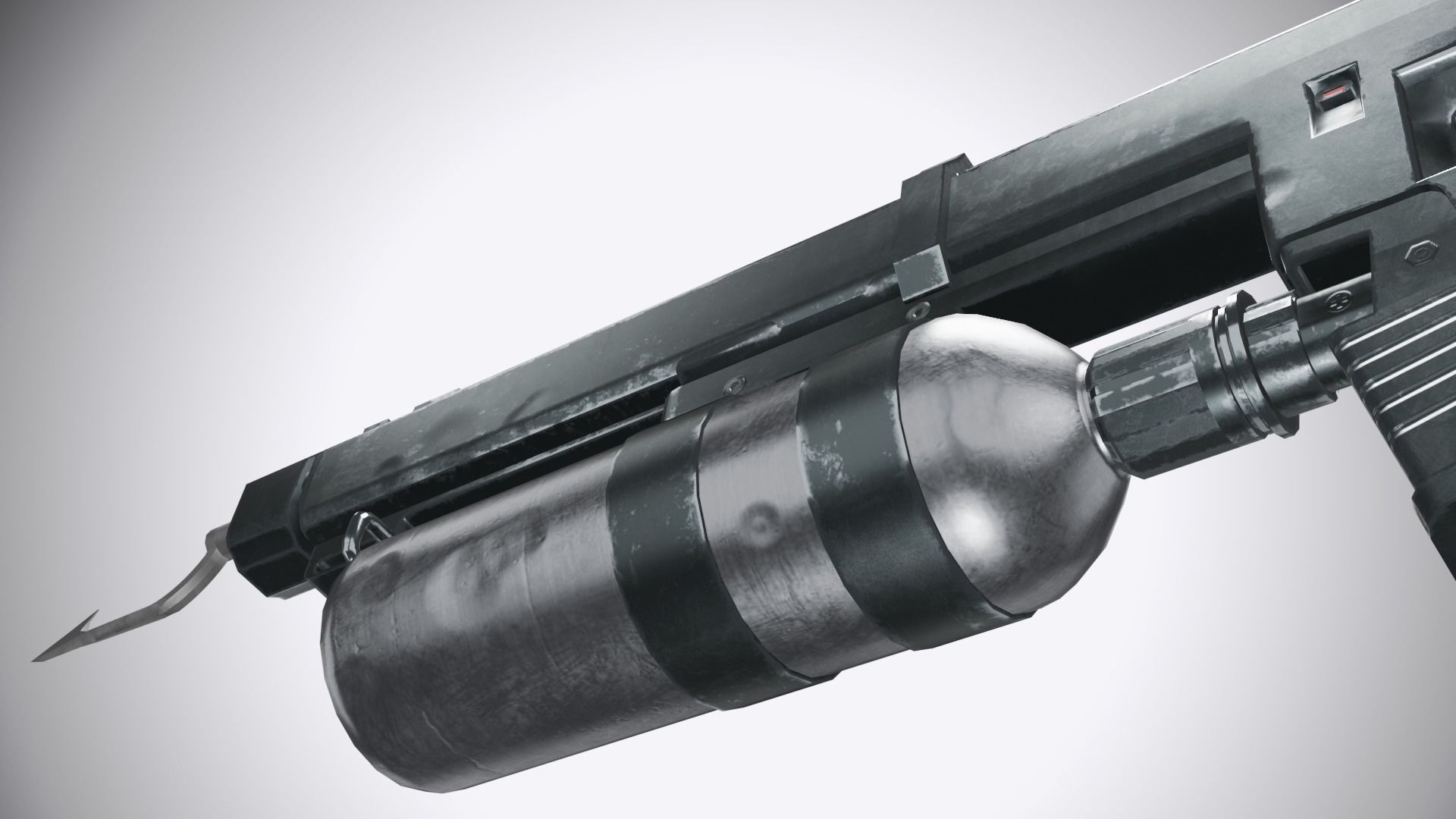 Nigrum Stella Speargun Low-poly 3D model_3