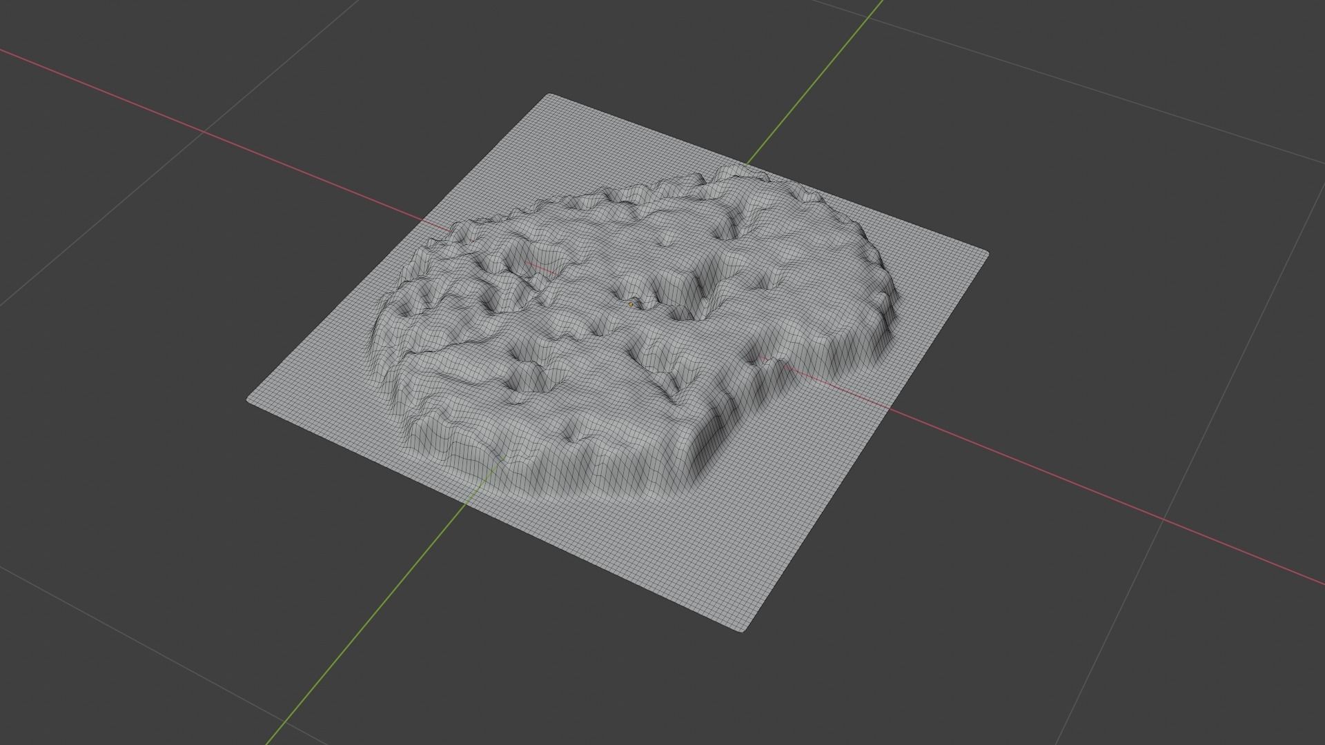 Nauru Map Country Low-poly 3D model_8