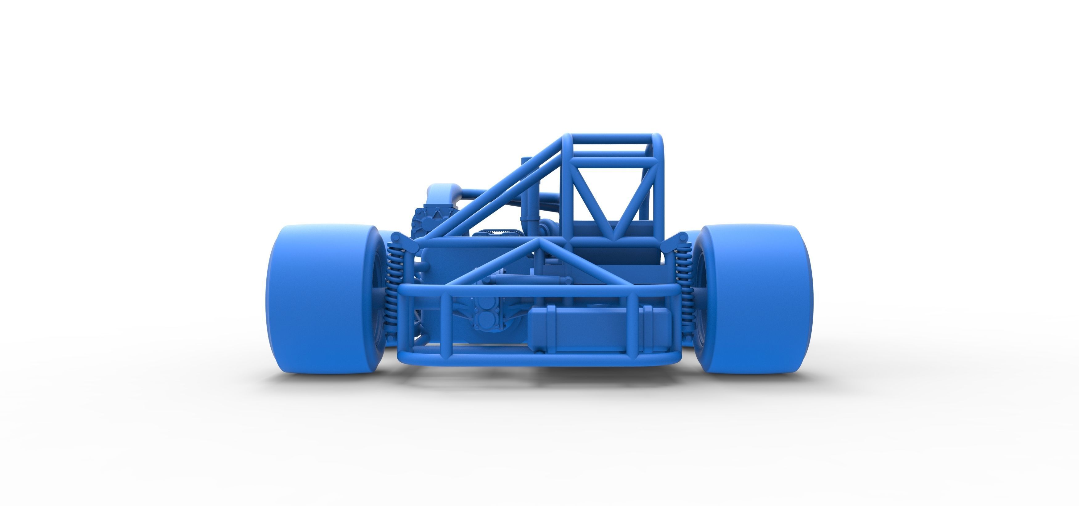 Concept crazy kart Scale 1 to 25 3D print model_33