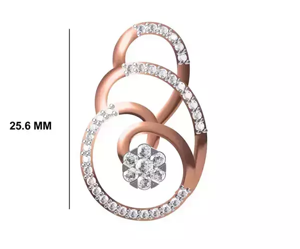 Women Pendant STL JCD Details