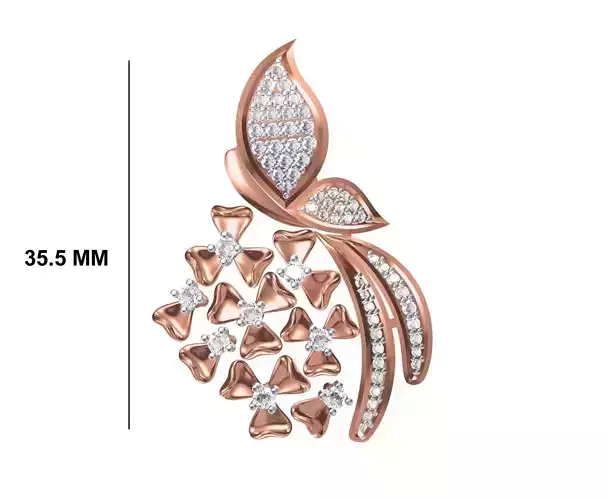 Women Pendant STL JCD Details