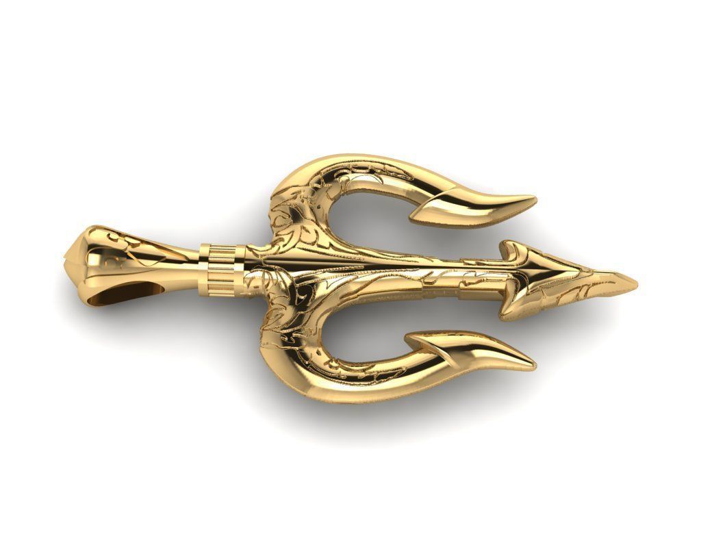 polarm pendant 3D print model_3