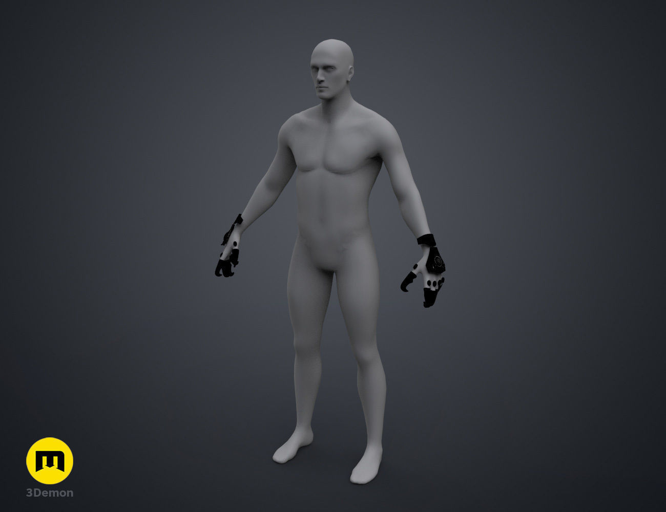 Hand Claws - Jaffa Guard 3D print model_8