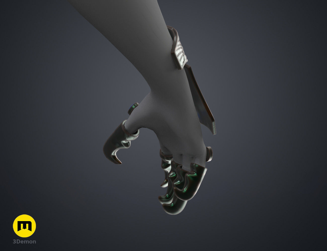 Hand Claws - Jaffa Guard 3D print model_4