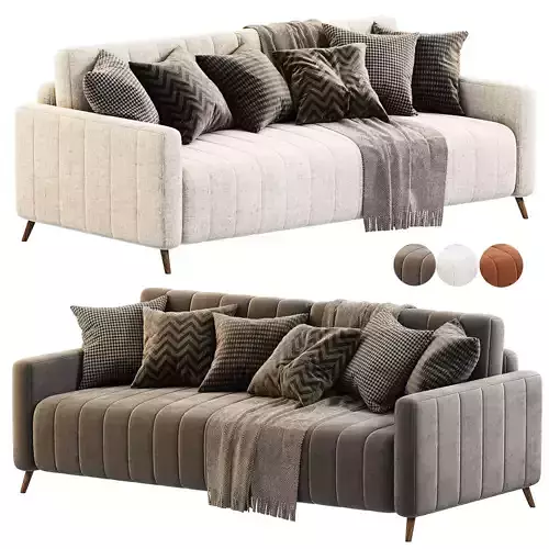 sofa Velvet Grey