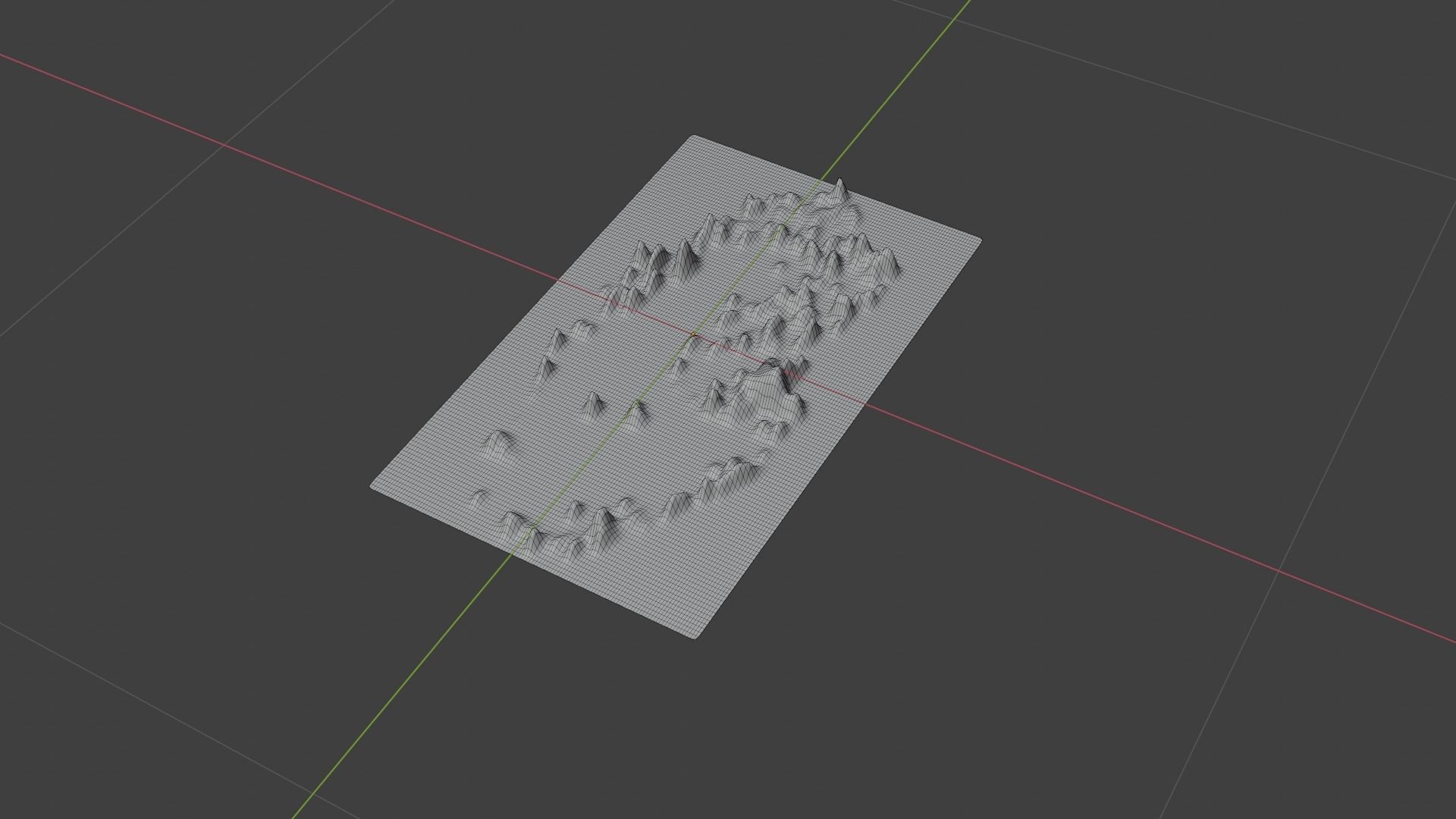 Qatar Map Country Low-poly 3D model_8