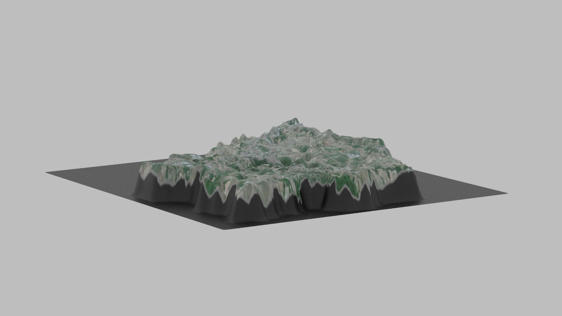 San Marino Map Country Low-poly 3D model_6