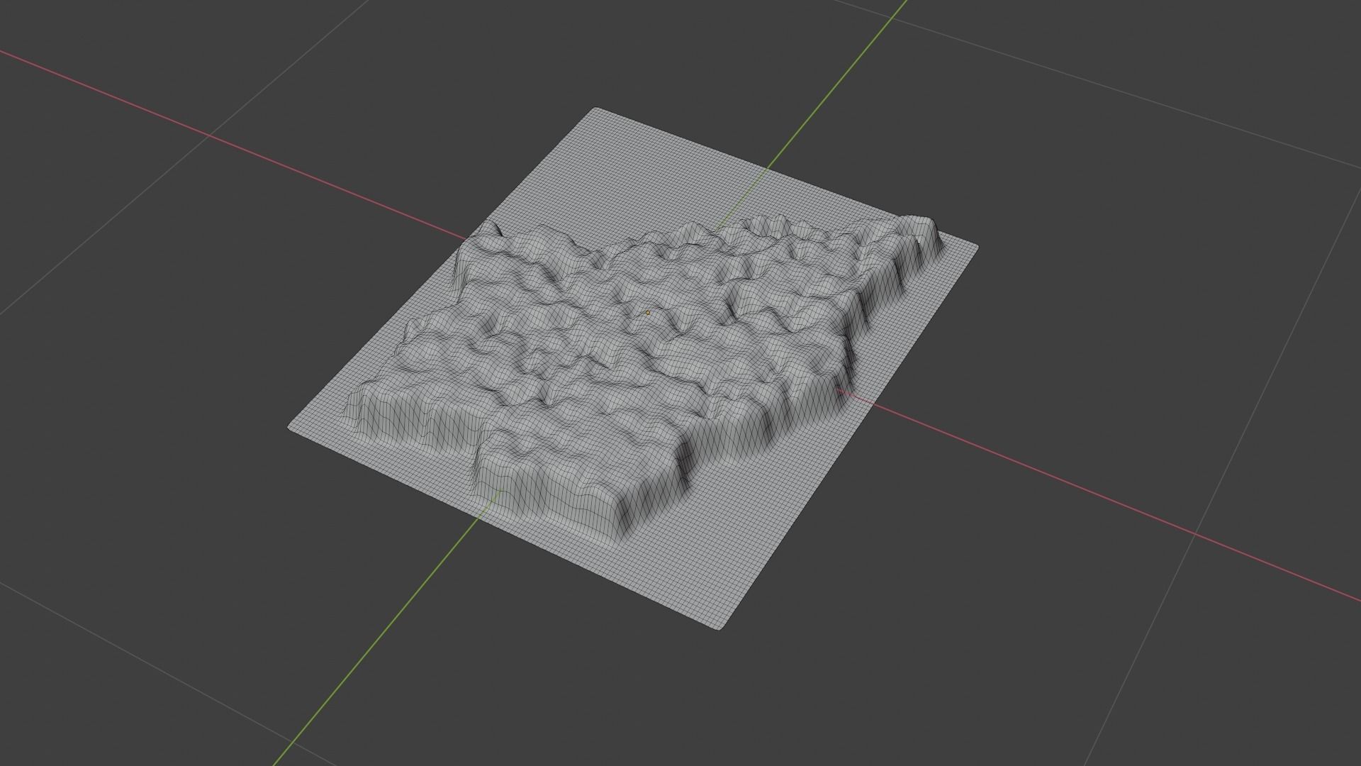 San Marino Map Country Low-poly 3D model_8