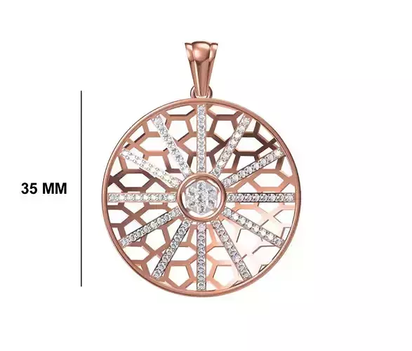 Women Pendant STL JCD Details