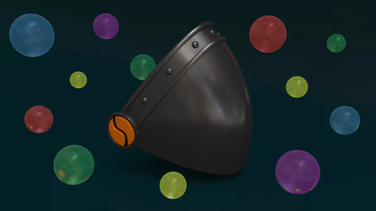 Yuffie pauldron - shoulder armor from Final Fantasy VII 3D print model