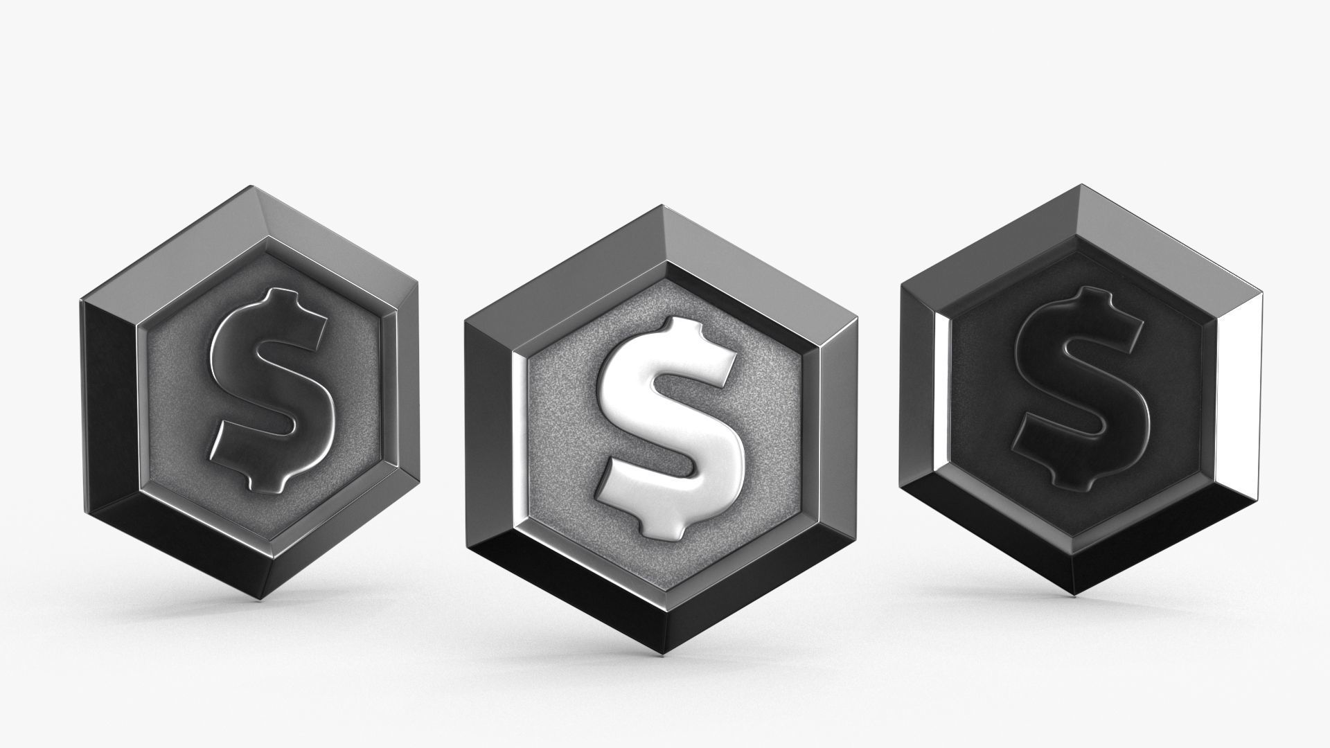 Game Coin Icon Symbol Collection _90