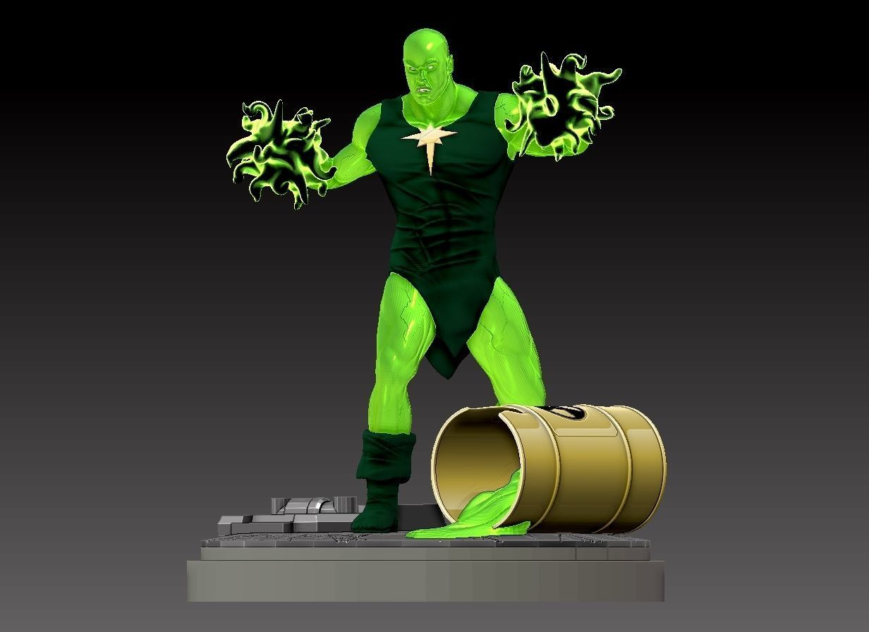 Radioactive Man Miniature from Marvel Comics 3D print model_1