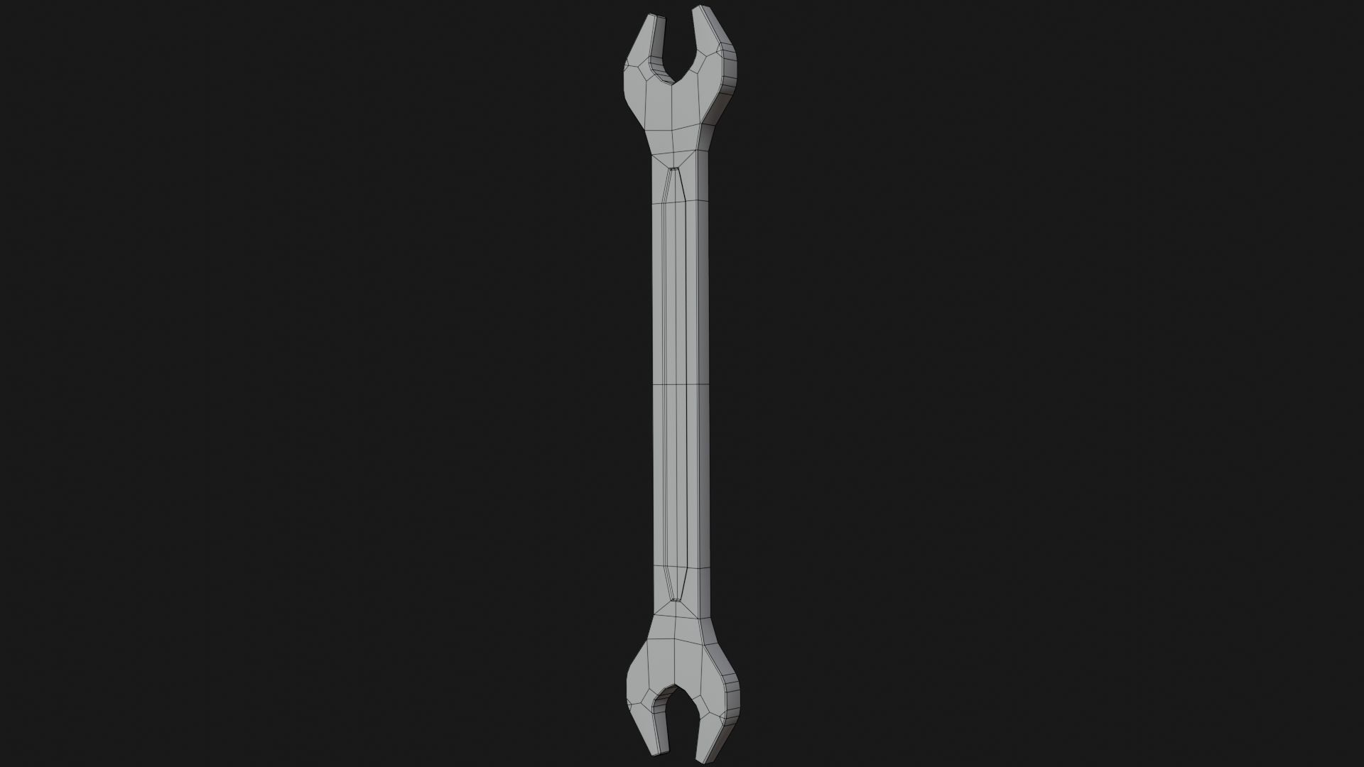 Low-Poly Wrench Collection by Nikdox Low-poly 3D model_10