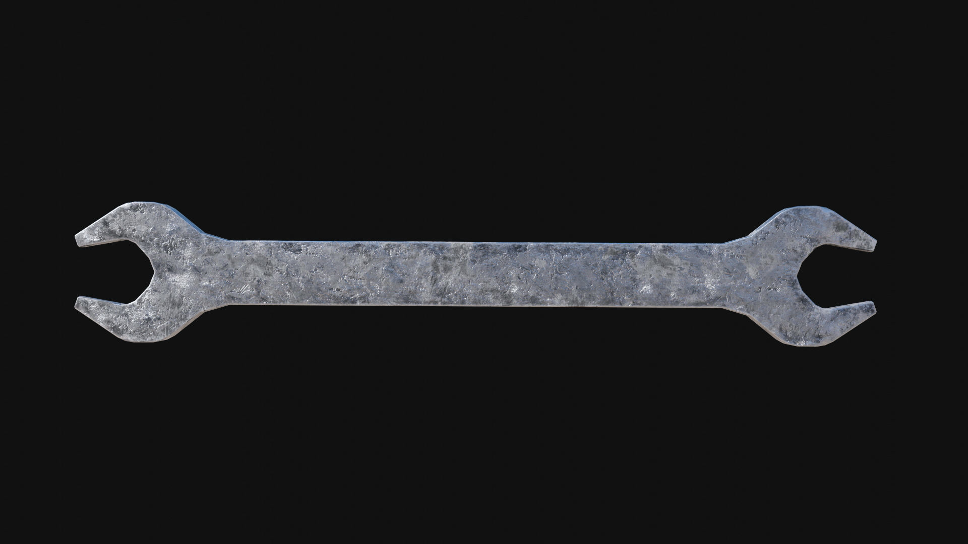 Low-Poly Wrench Collection by Nikdox Low-poly 3D model_7