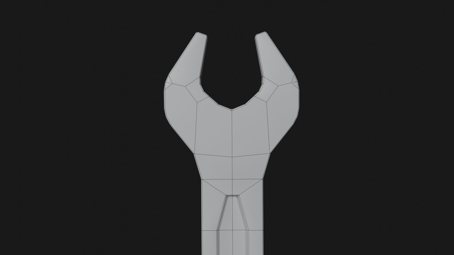 Low-Poly Wrench Collection by Nikdox Low-poly 3D model_14