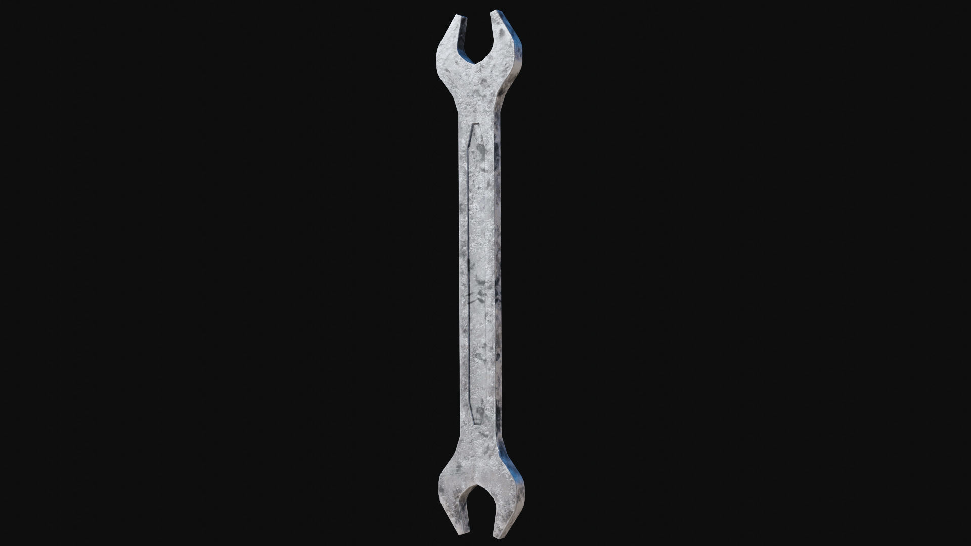 Low-Poly Wrench Collection by Nikdox Low-poly 3D model_4