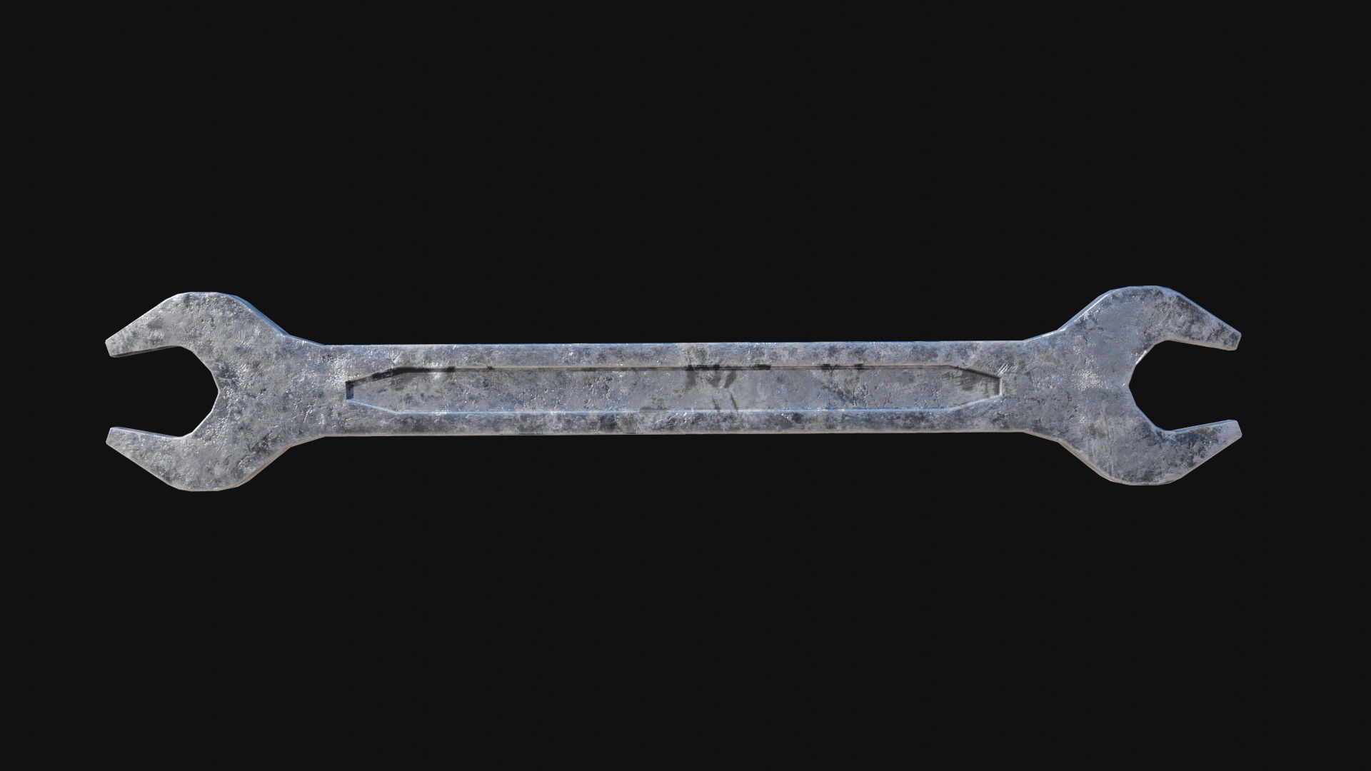 Low-Poly Wrench Collection by Nikdox Low-poly 3D model_6