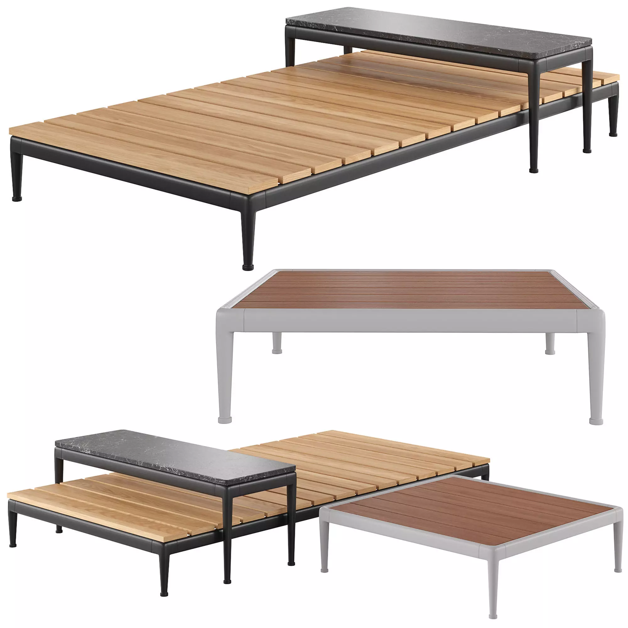 Pico outdoor table 3D model_0