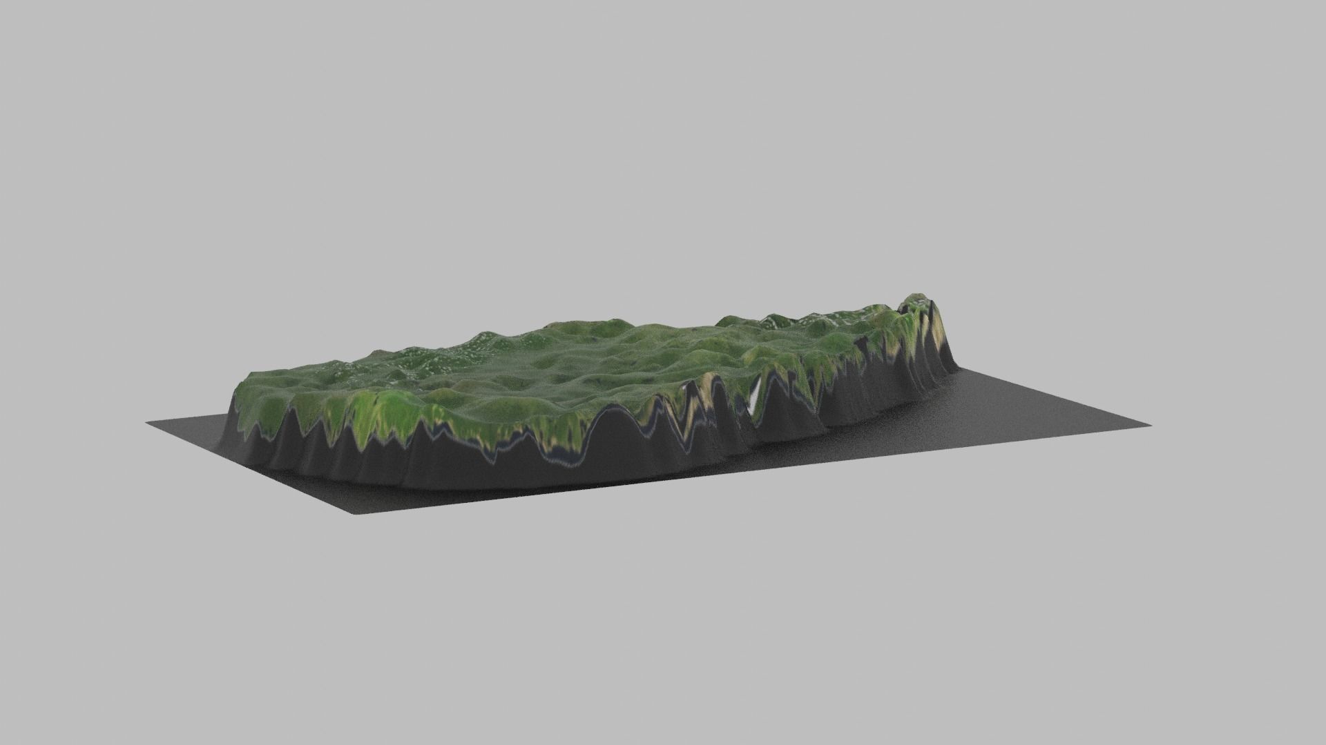 Sri Lanka Map Country Low-poly 3D model_3
