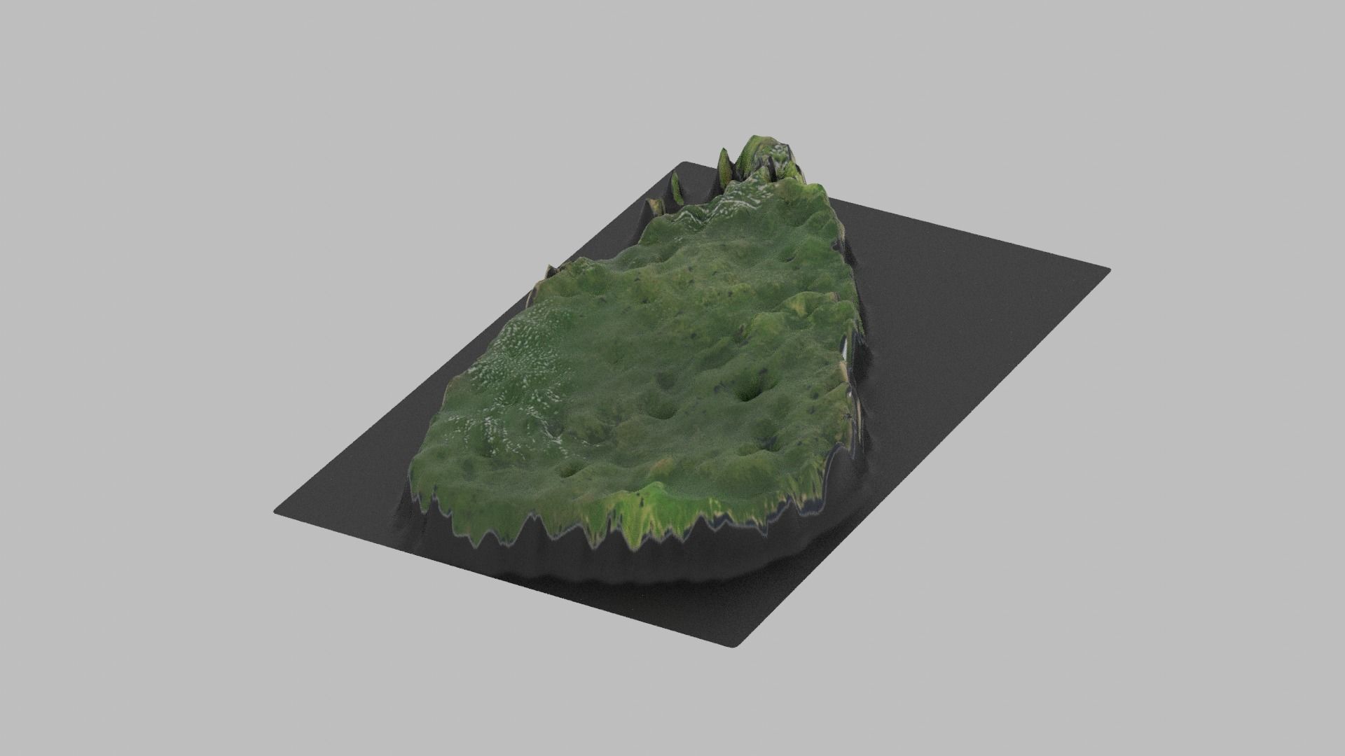Sri Lanka Map Country Low-poly 3D model_5