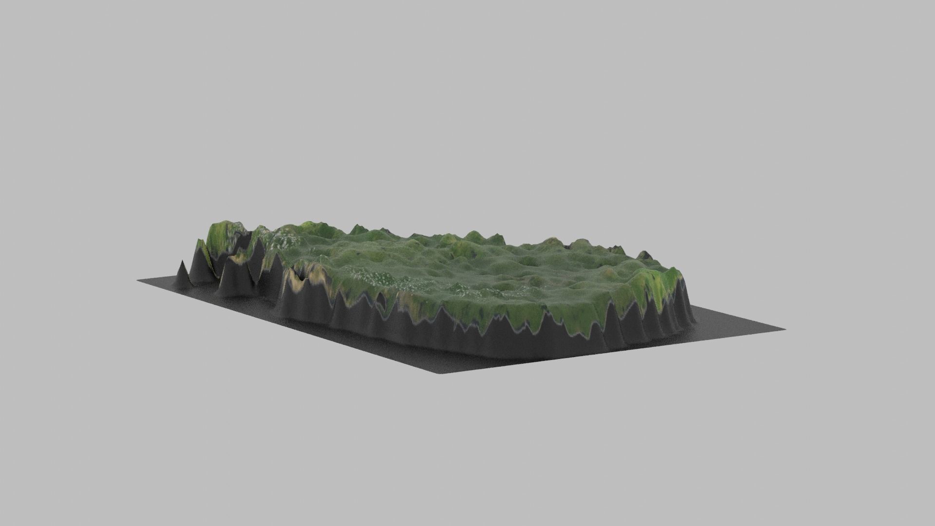 Sri Lanka Map Country Low-poly 3D model_6
