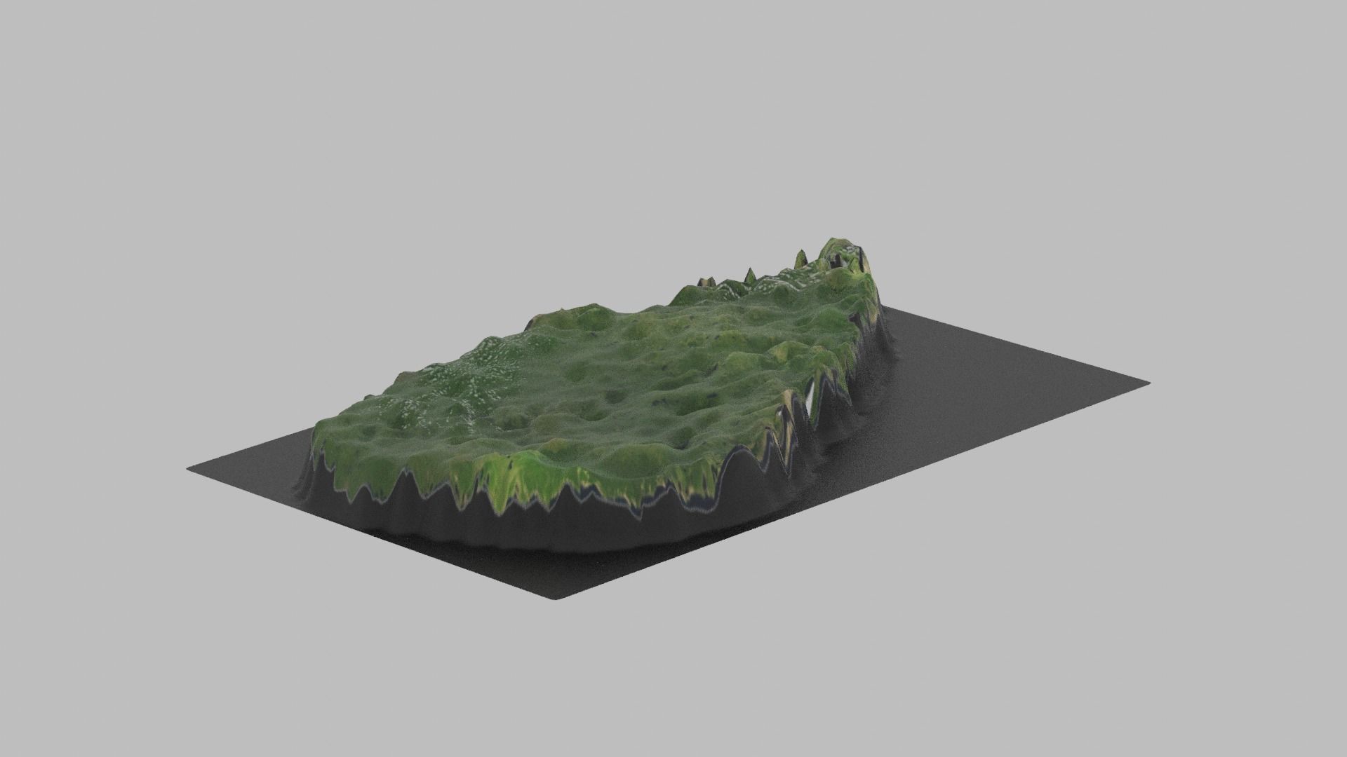 Sri Lanka Map Country Low-poly 3D model_7