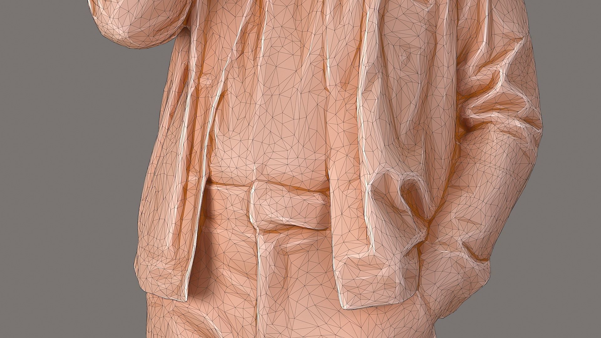 Urban Vista Phone Call in the Cityscape 3D model_13