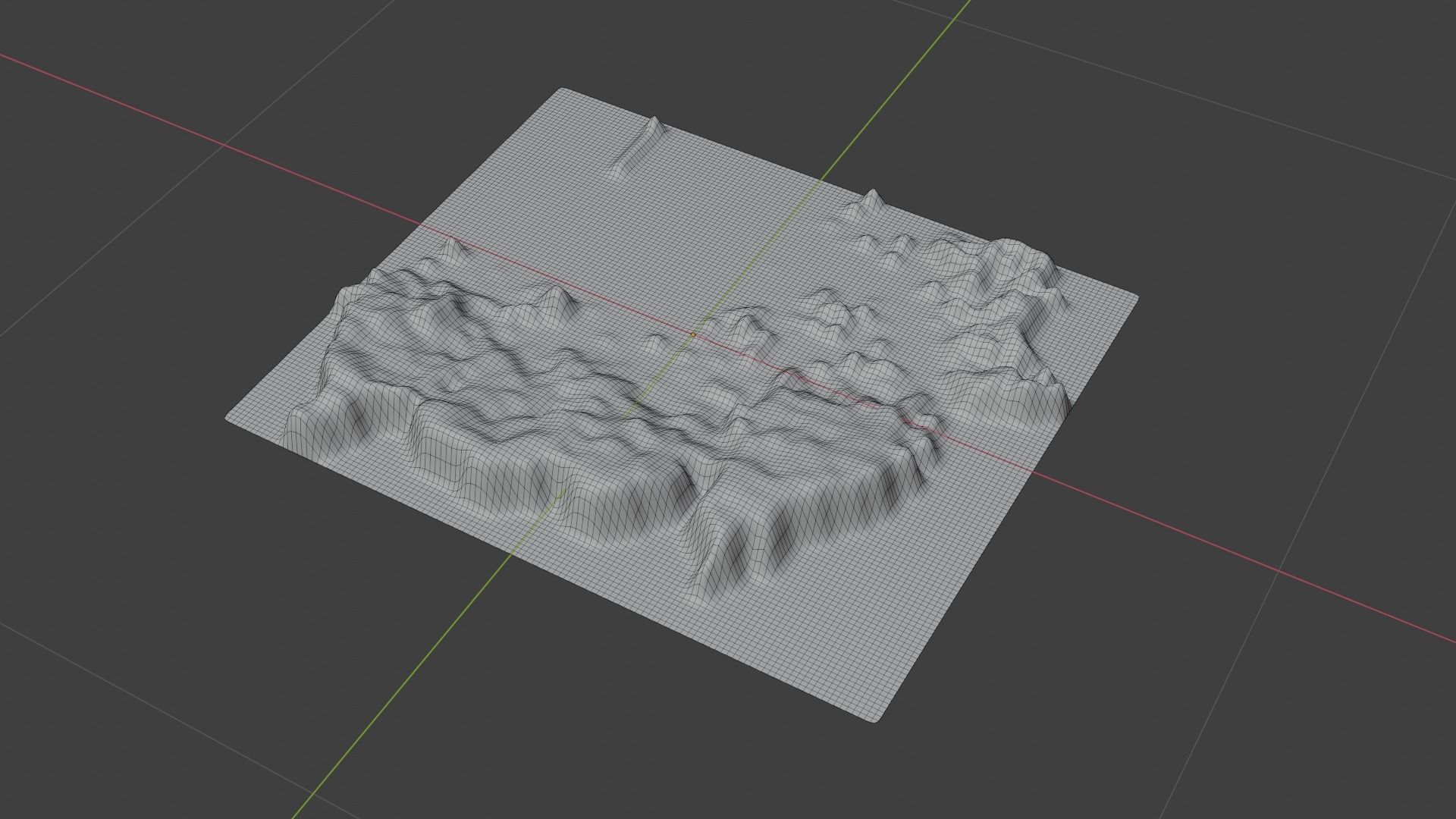 Sudan Map Country Low-poly 3D model_8