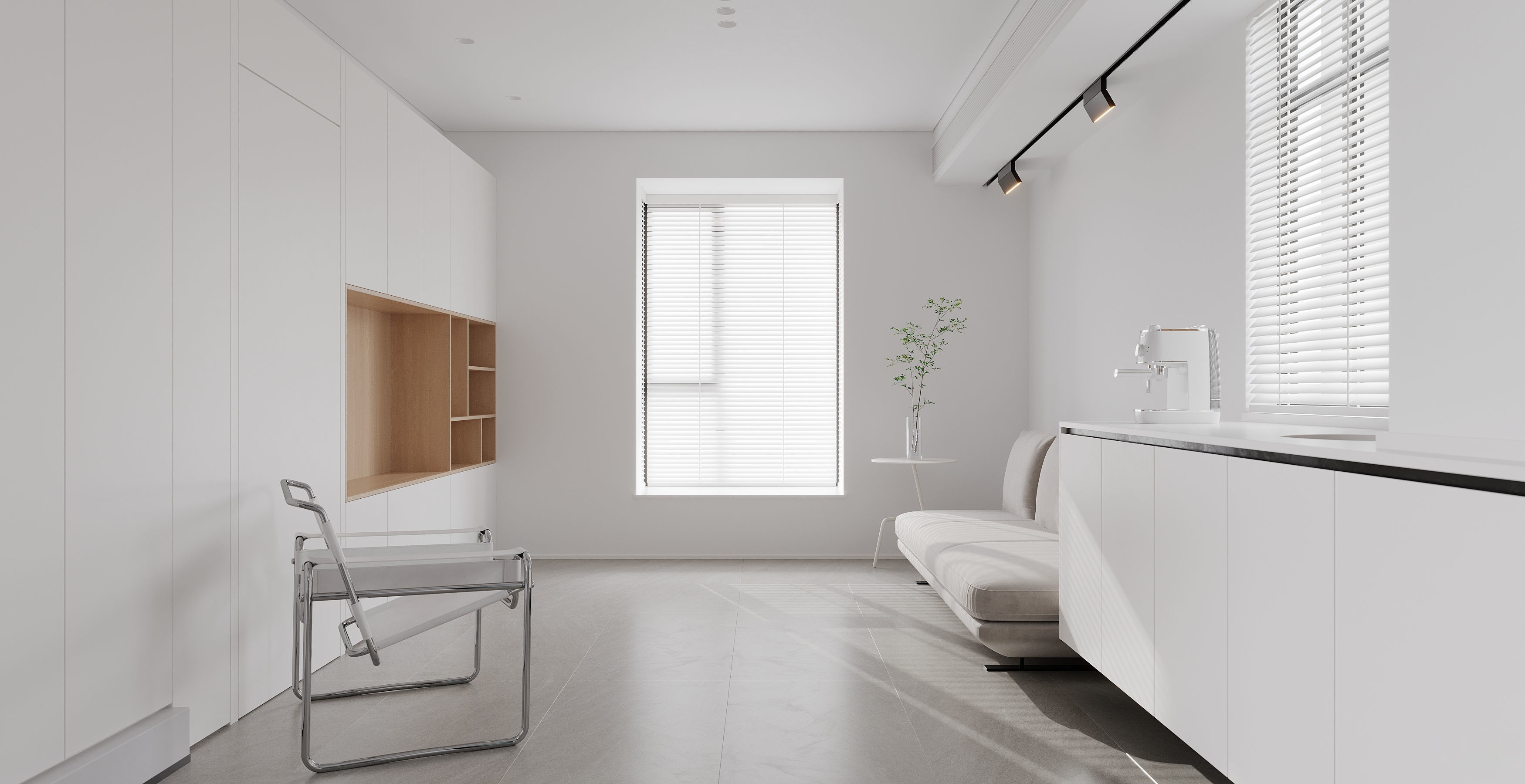 3D Model of Modern Minimalist Apartment Interior Design 3D model | CGTrader