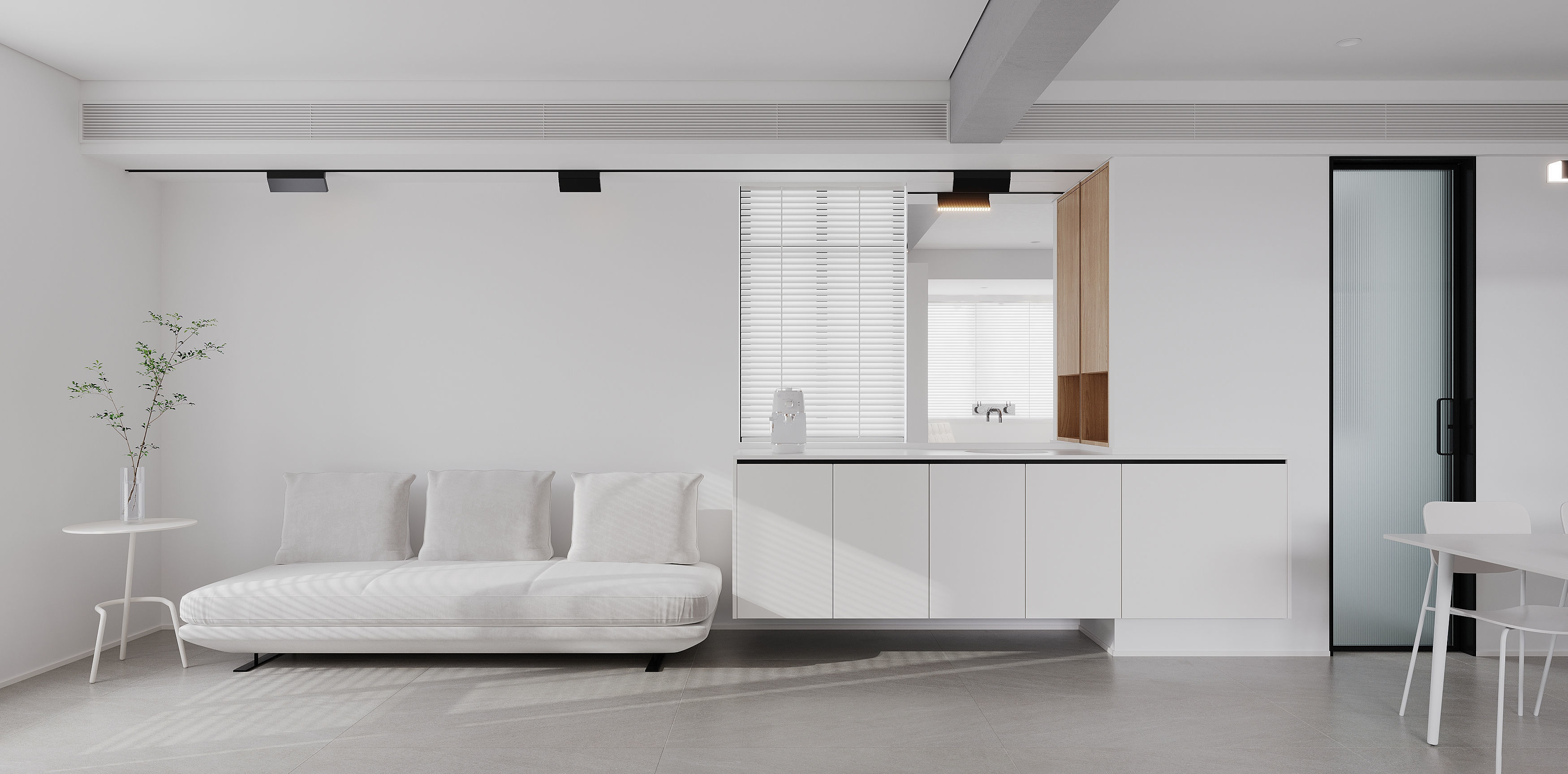 3D Model of Modern Minimalist Apartment Interior Design 3D model | CGTrader
