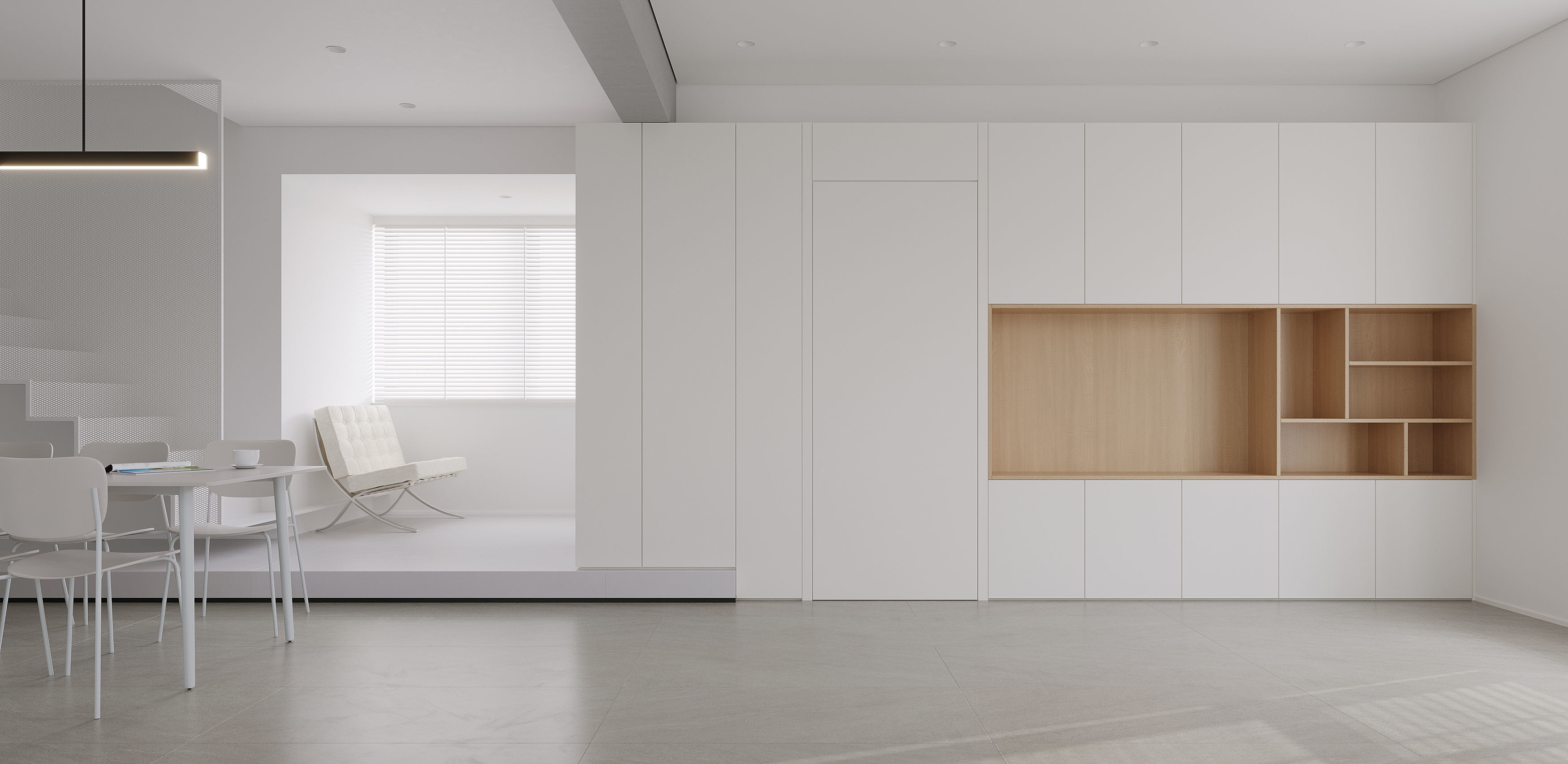 Picture of 3D Model of Modern Minimalist Apartment Interior Design 3D model | CGTrader