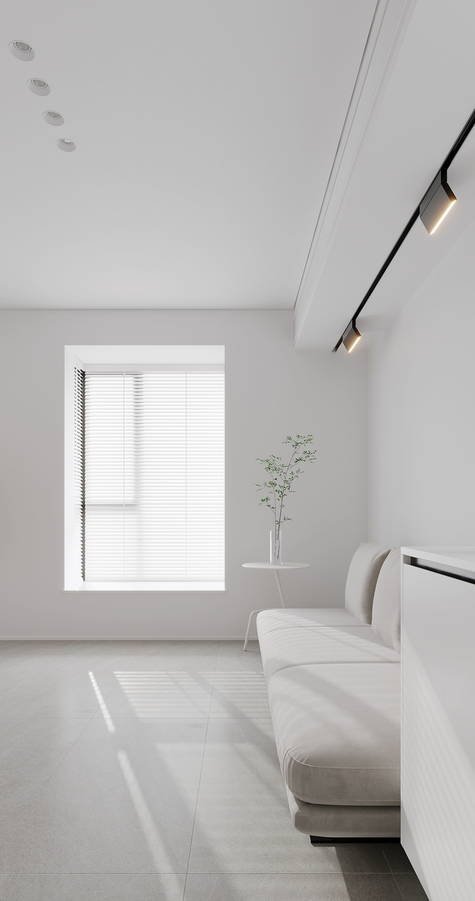3D Model of Modern Minimalist Apartment Interior Design 3D model | CGTrader