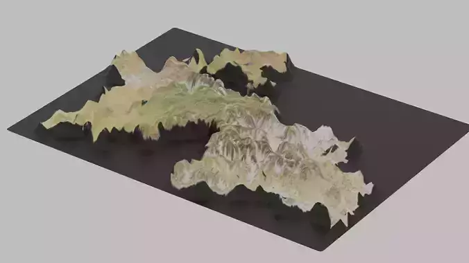 Tajikistan Map Country