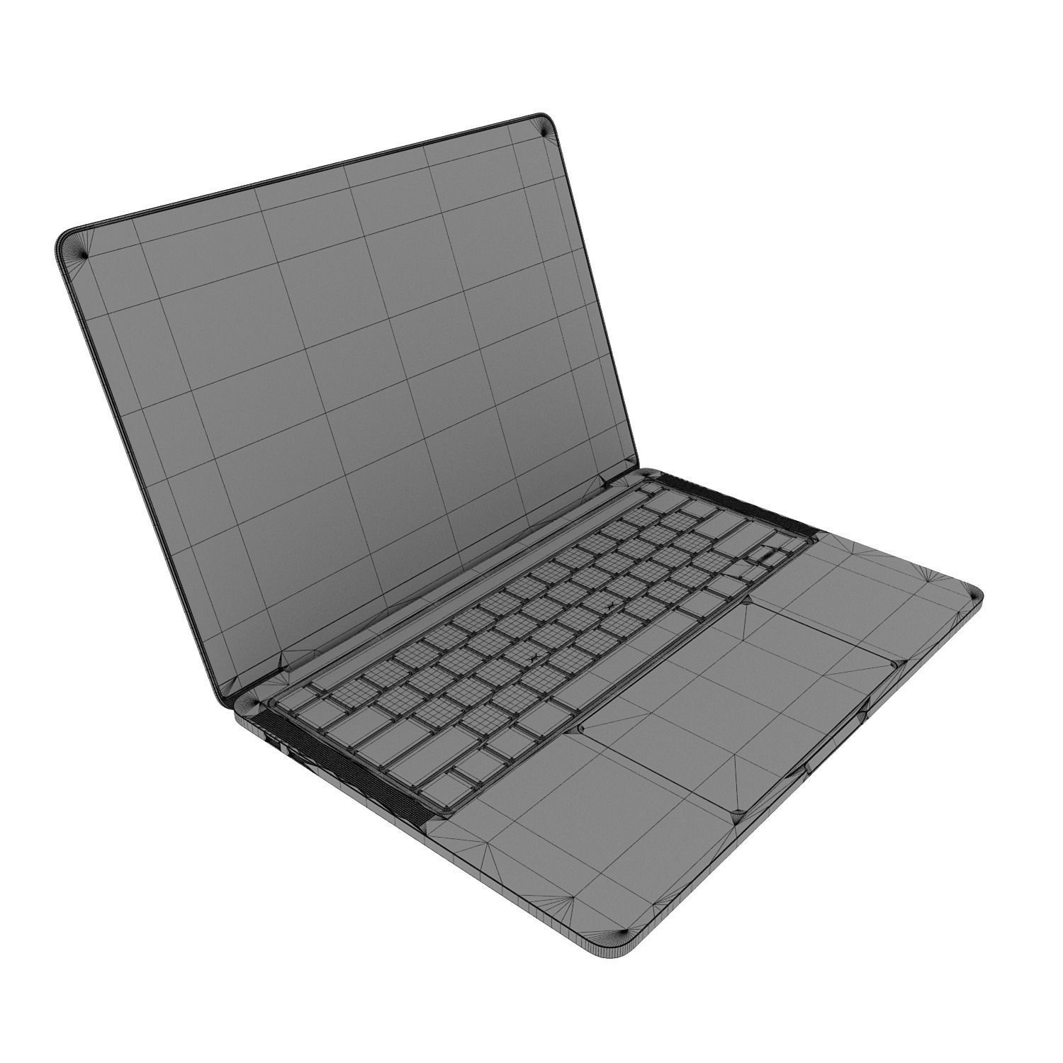 MacBook Pro 13in laptop 3D model_6