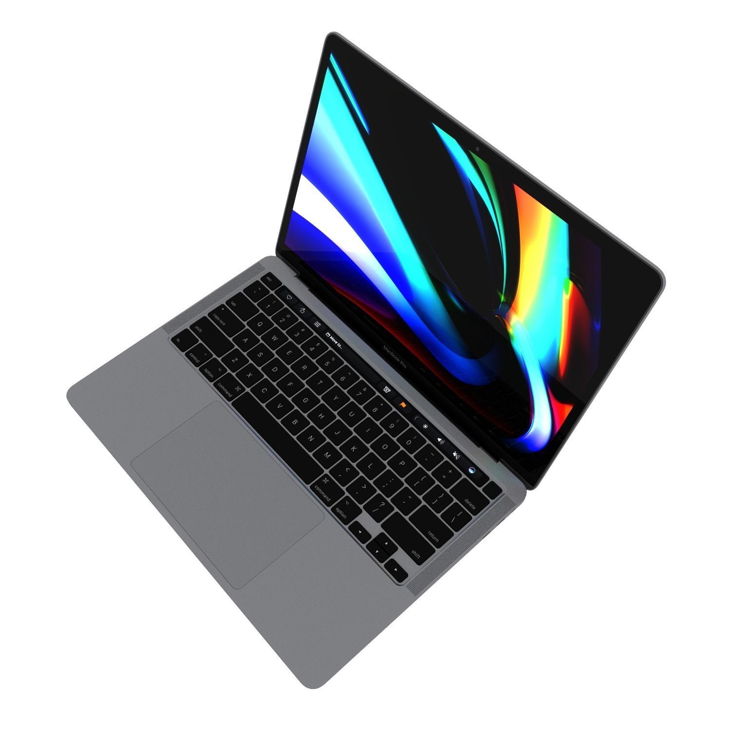 MacBook Pro 13in laptop 3D model_3