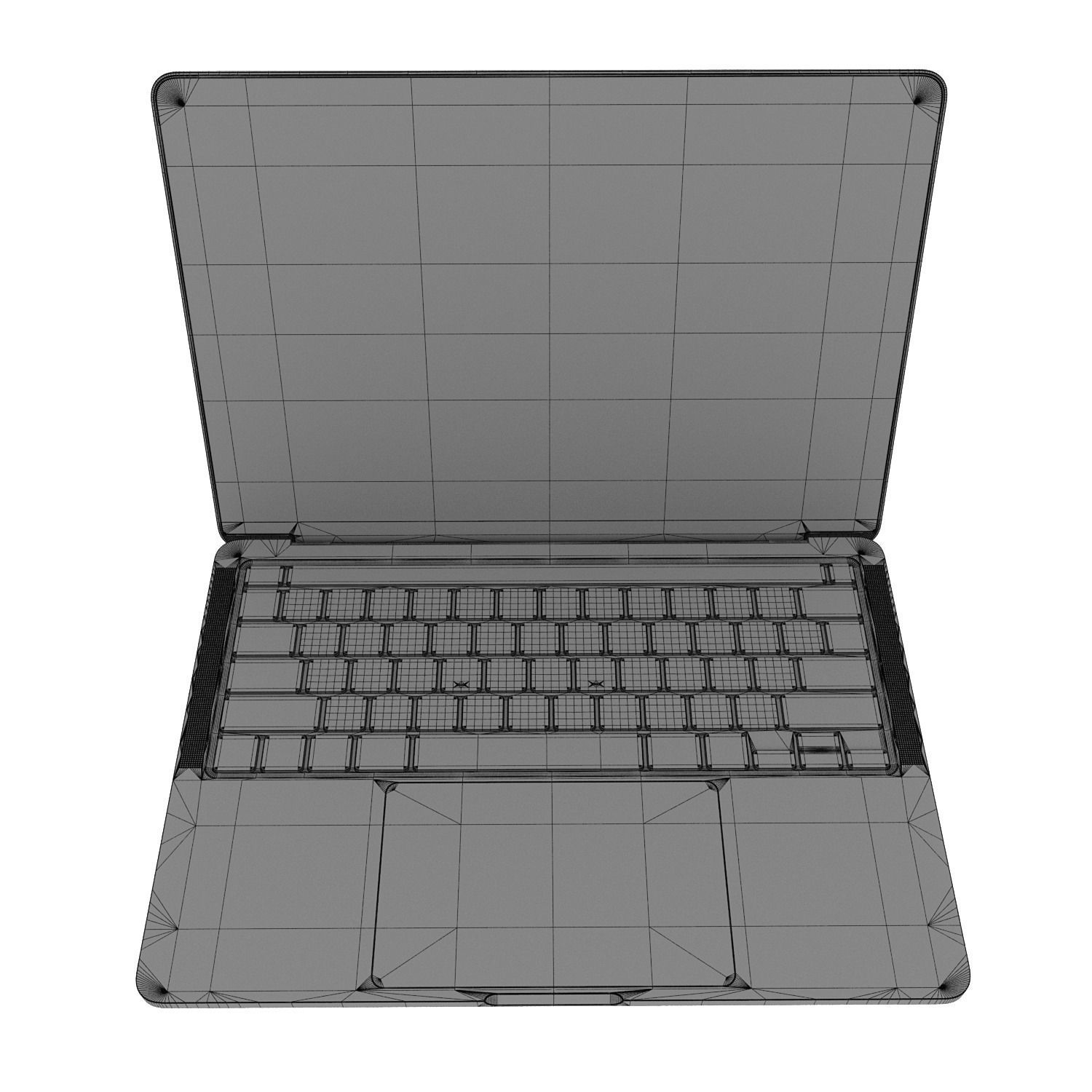 MacBook Pro 13in laptop 3D model_5