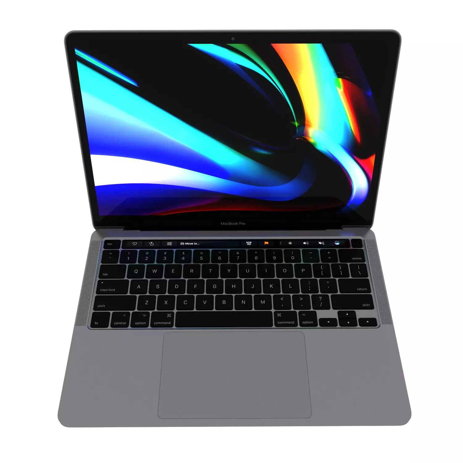 MacBook Pro 13in laptop 3D model_0
