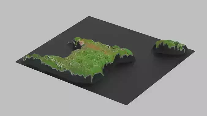 Trinidad and Tobago Map Country