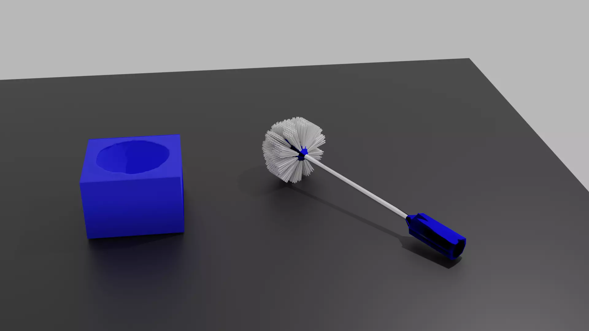 Toilet brusher Free 3D model