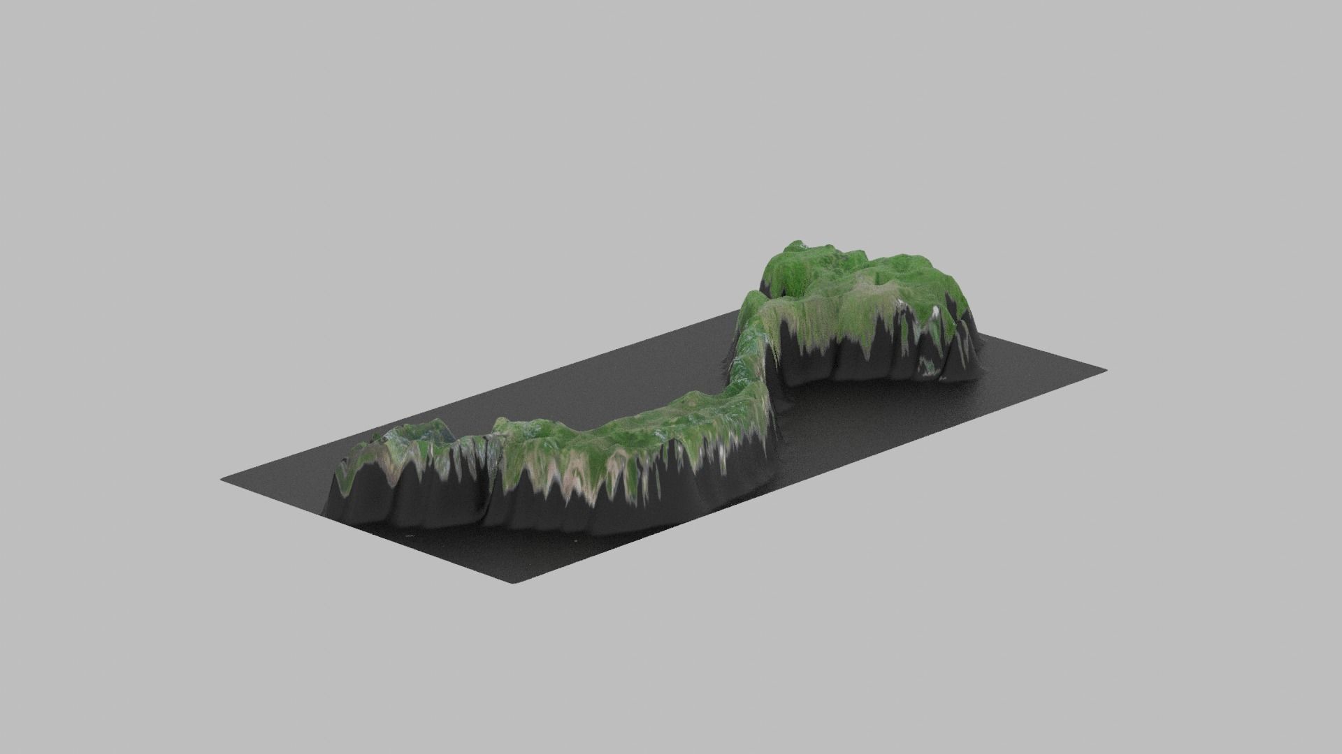 Vietnam Map Country Low-poly 3D model_7