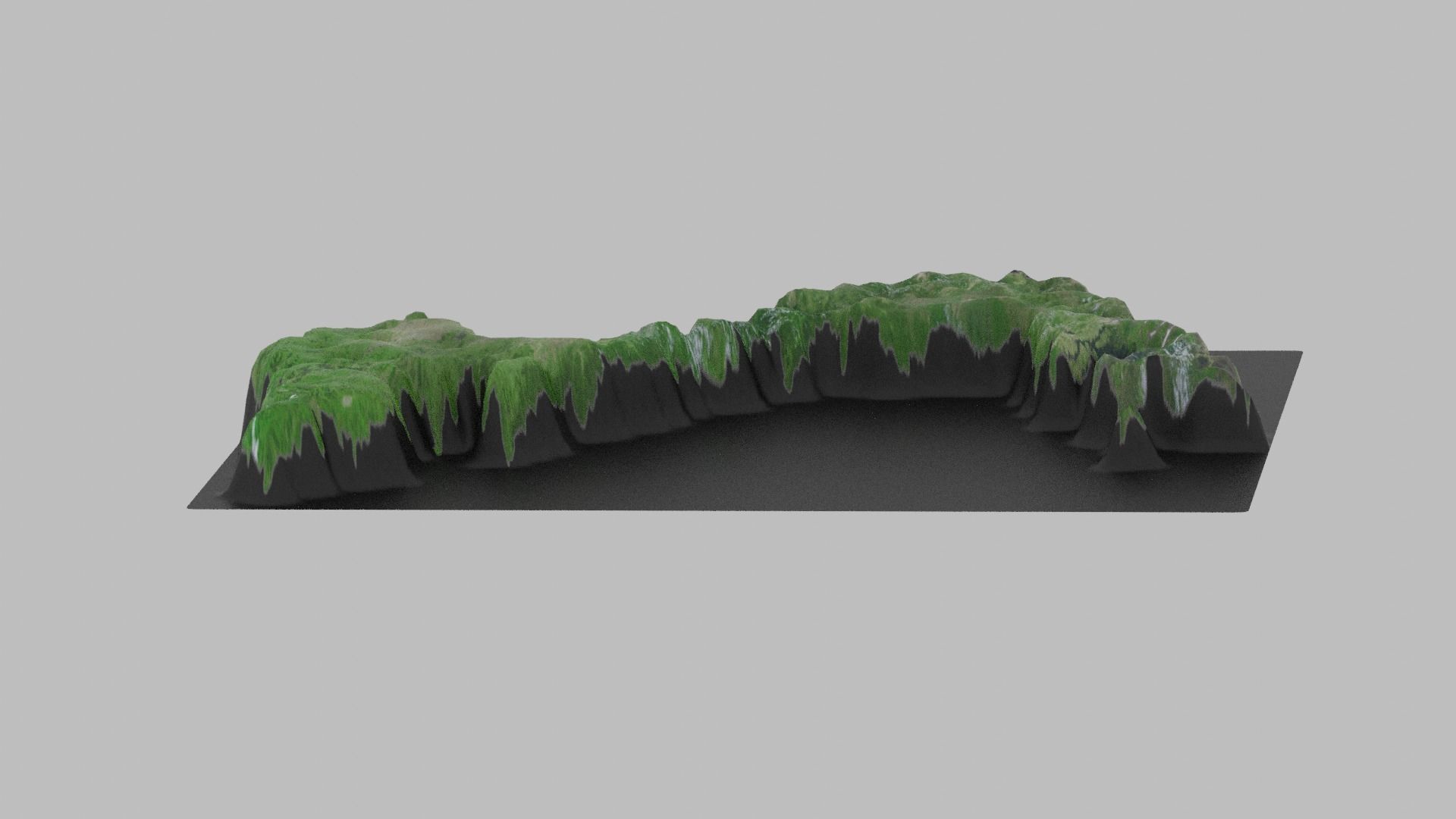Vietnam Map Country Low-poly 3D model_2