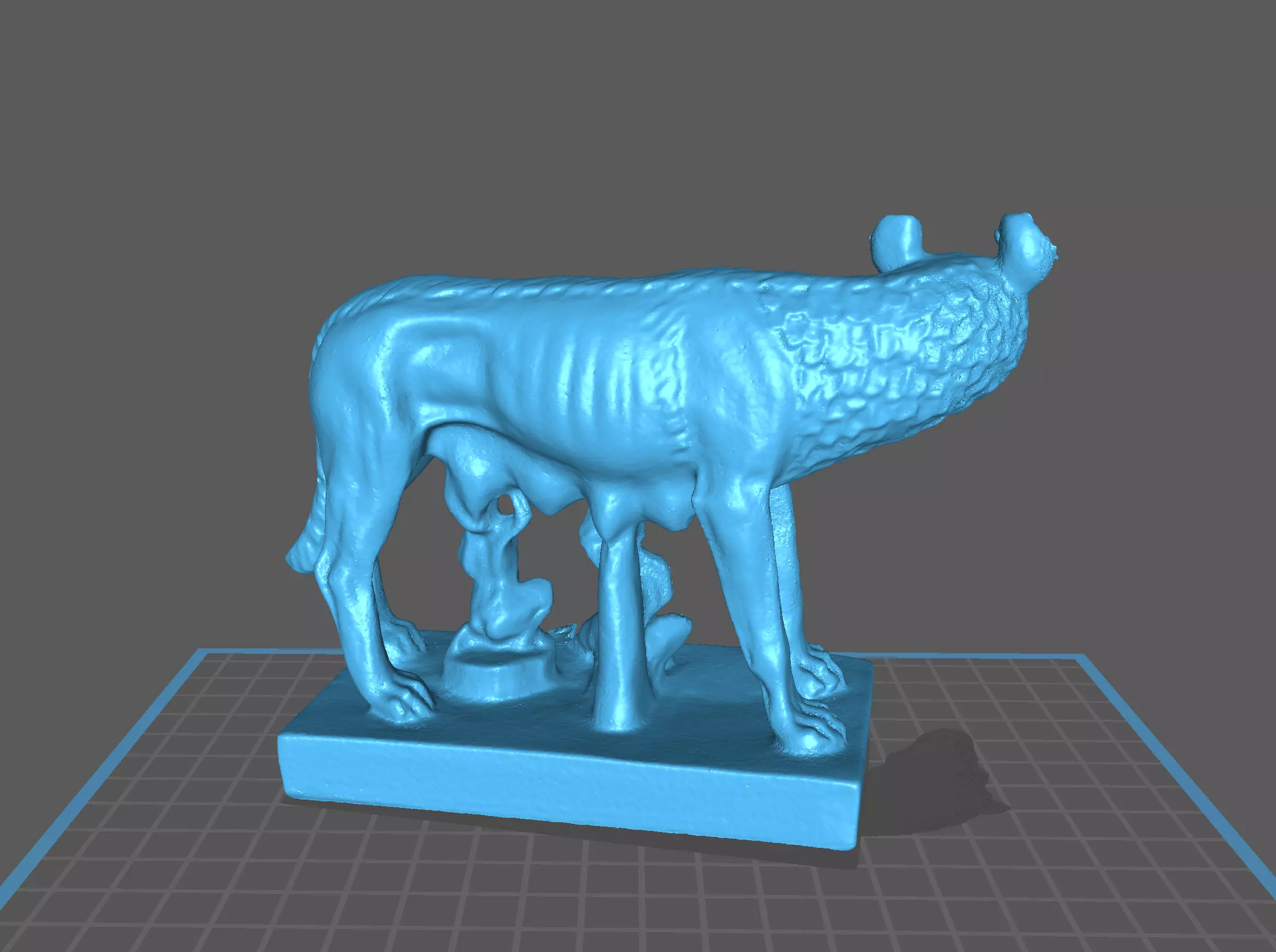 Romulus and Remus Scan 3D print model_0