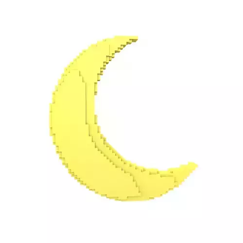Voxel Moon v2 001