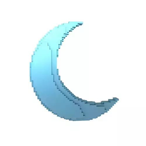 Voxel Moon v2 009