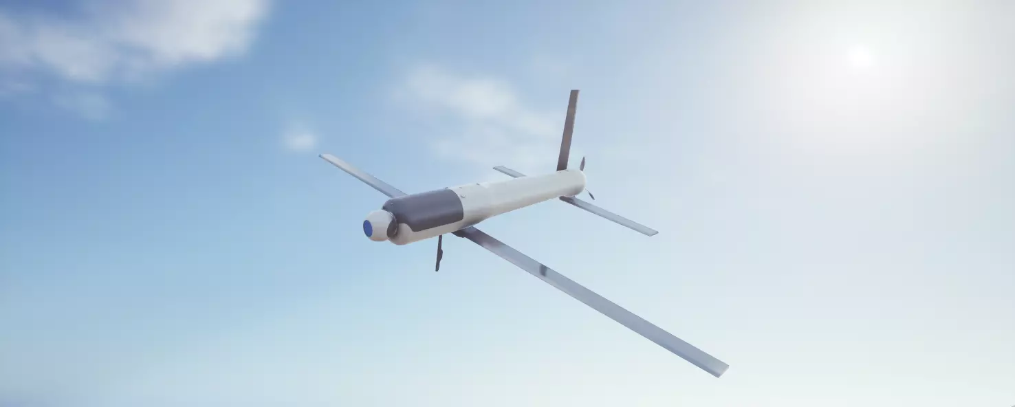 Switchblade 600 Loitering Missile Drone 3D model_0