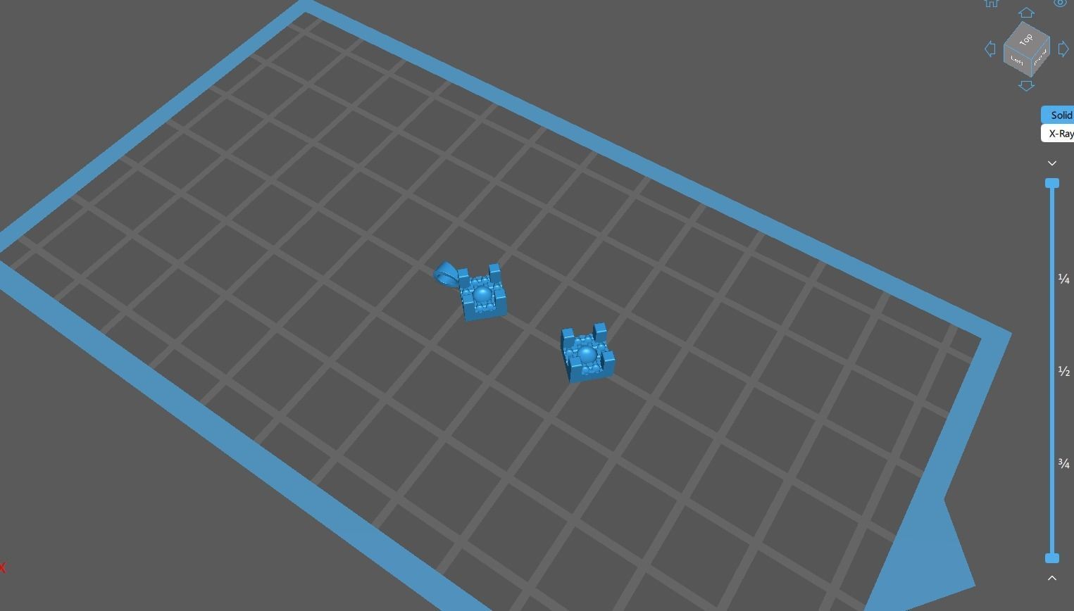 Round Stone Setting with halo Collection Chaton Pendant 3D print model_5