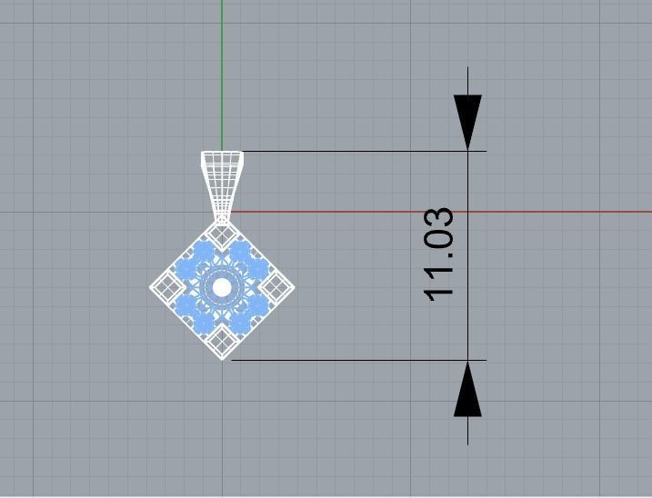 Round Stone Setting with halo Collection Chaton Pendant 3D print model_6