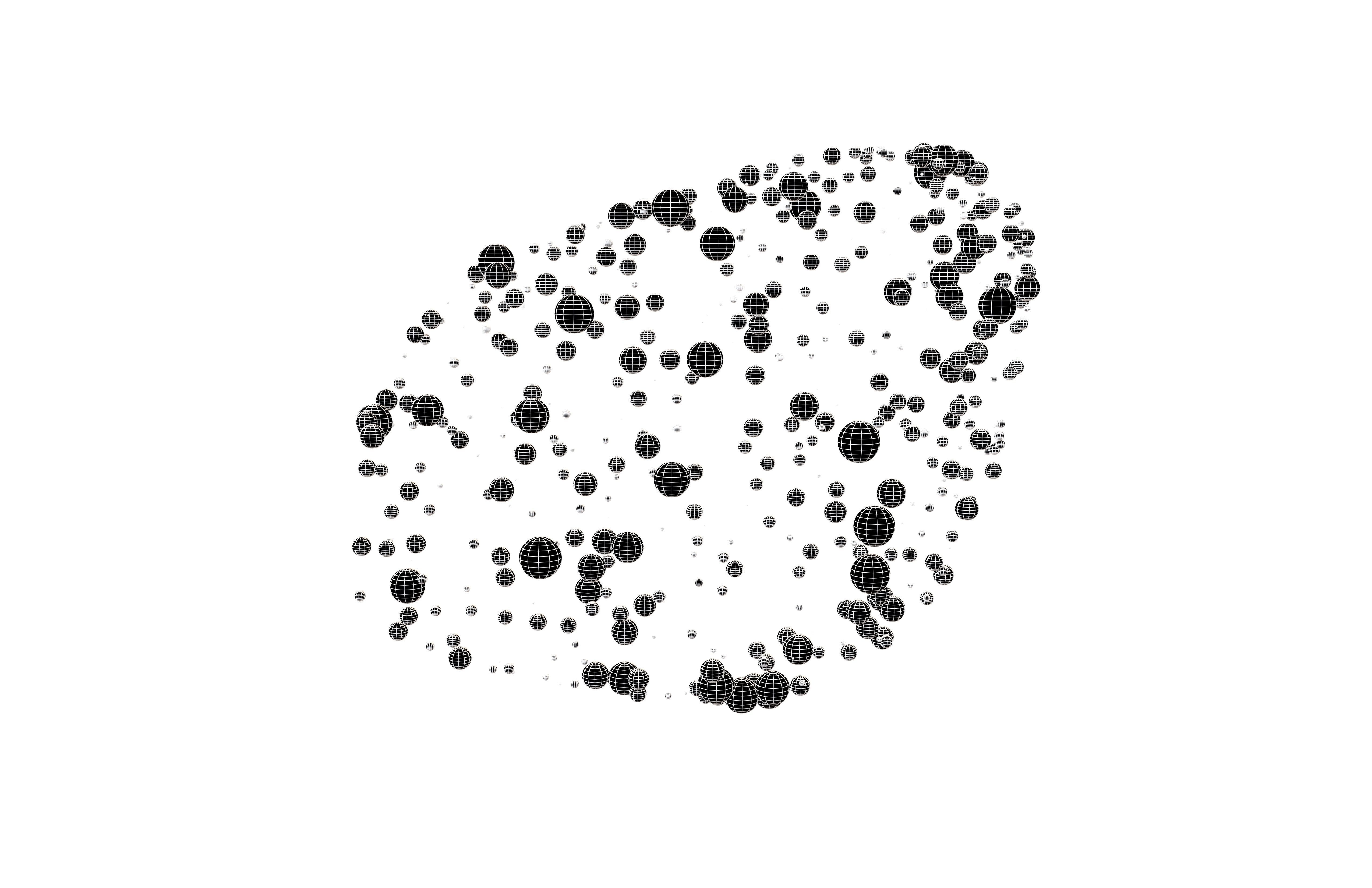 Abstract Shape Dot Style V1 001 Low-poly 3D model_5